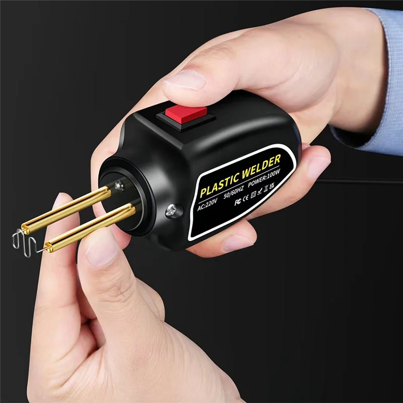 Grampeador De Ar Quente Soldador De Plástico, Ferro De Solda, Reparo Do Amortecedor Do Prego, Ferramenta Do Carro, Plugue Da UE, 220V, Novo