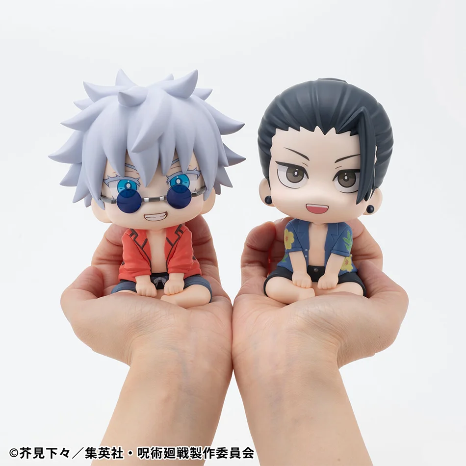 شخصيات الرسوم المتحركة Jujutsu Kaisen Geto Suguru Gojo Satoru Doll Okinawa Ver. مجموعة ألعاب للأطفال Q نسخة دمية 10 سم PVC موديل #2