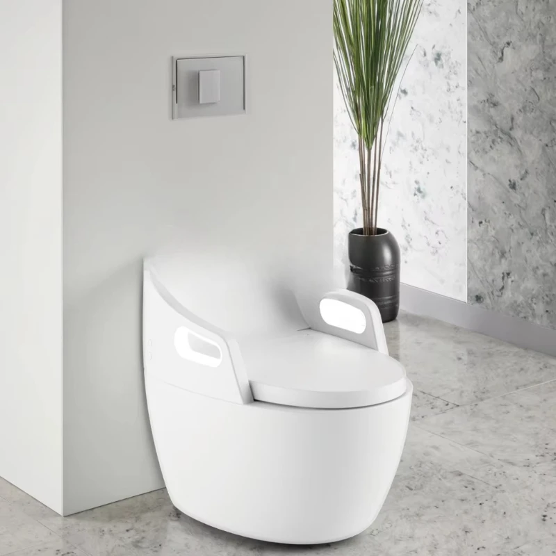 

Hotel bathroom Smart toilet Smart toilet with handle Villa master bedroom Integrated smart induction toilet