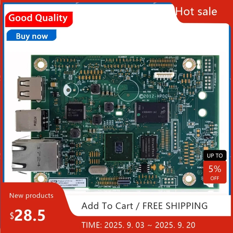 

Original C5F93-60001 C5F94-60001 Mainboard for HP M402N M402DN 402 402N 402DN 402DW Formatter Board Logic Board Printer Parts