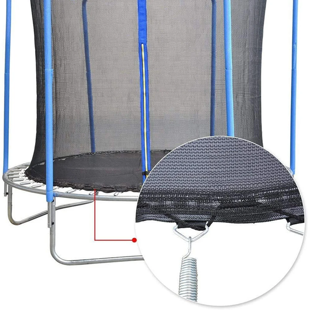 6/10/12/14 Feet 6/8 Poles Trampoline Protective Net Nylon Trampoline for Kids Children Jumping Pad Safety Net Protection Guard