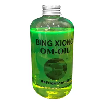 Refrigerant Oil Heavy-Duty Leak Detection Fluid Universal Air Conditioner Refrigerant Oil A/C 500ml Car AC Refrigerant Oil