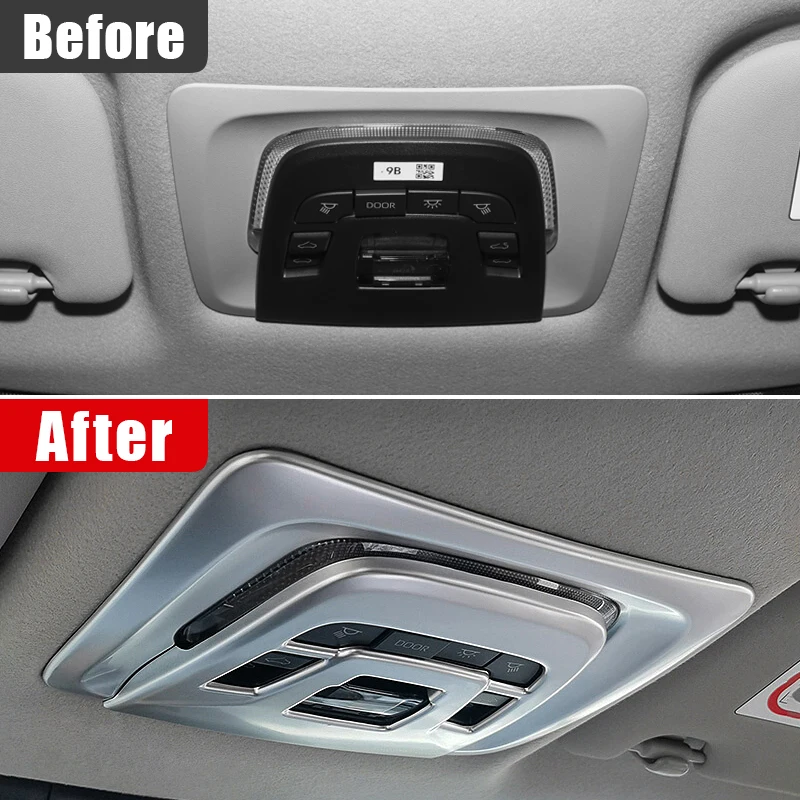 

For Toyota Corolla Cross XG10 2021 2022 2023 2024 2025 Hybrid ABS Car Front Reading Light Cover Trim Interior Accessories