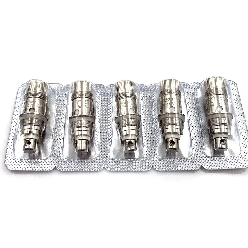 Nautilus 2S Tanque MTL Zelos Kit, Cabeça de bobinas espirais, BVC, 0.7ohm, 1.6ohm, 5pcs por caixa