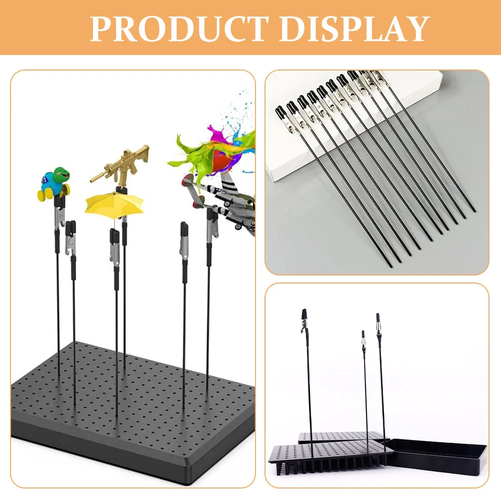 Art Easel Stand Painting Halloween Christmas Painting Clip Set Airbrush Clip Holder Painting Clips 1SET