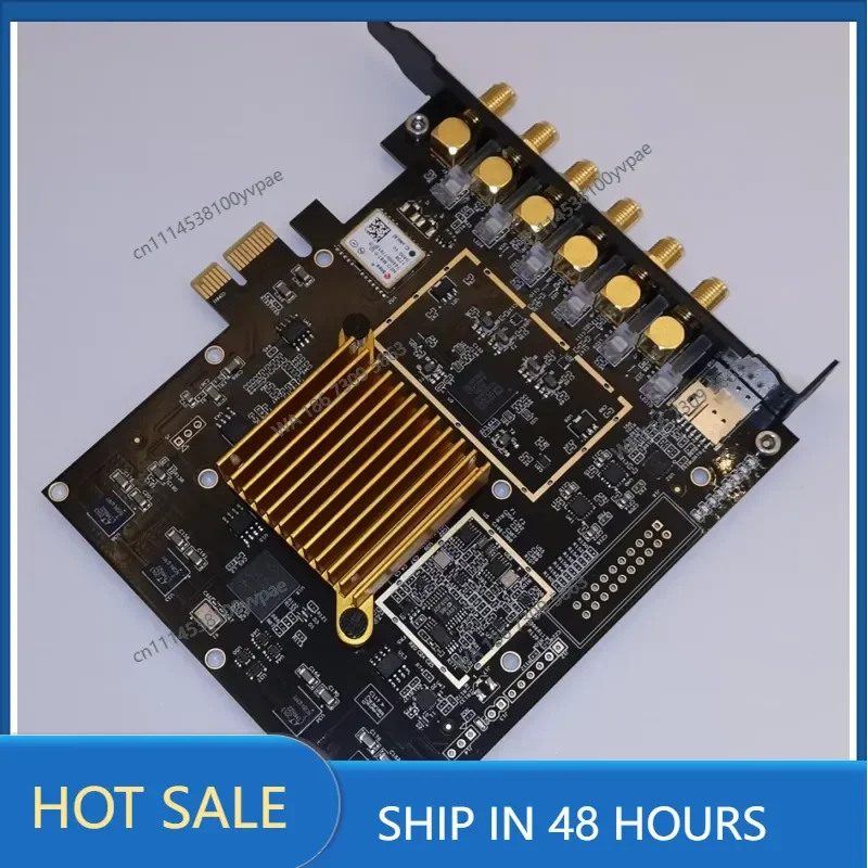 Tqtt PCIe B210 SDR Module Software Defined Radio 2x2 MIMO Communication Device with Technical Service