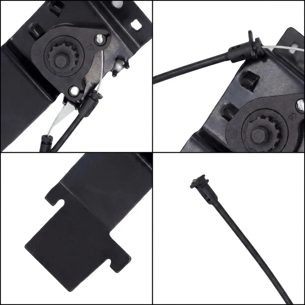 Hood Opener Cable Kit Hood Latch Release Cable For Broken Hood Cable Repair Wear-resistant Bracket Hood Opener
