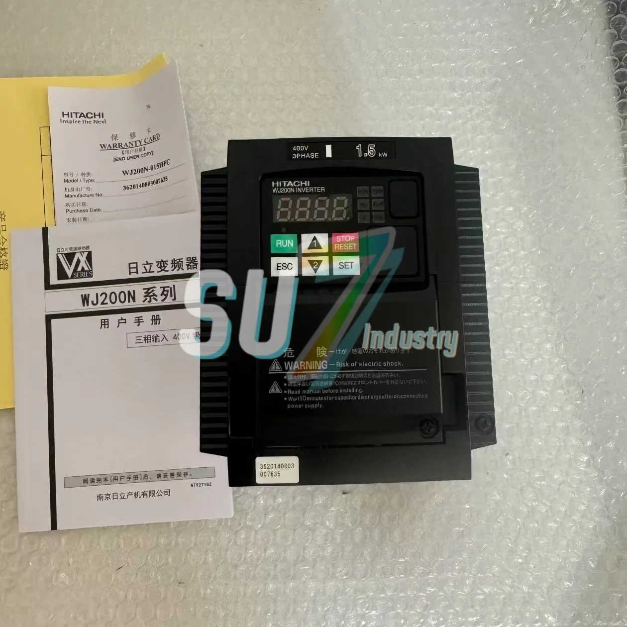 Frequency Converter      new in stock    WJ200N-015HFC    WJ200-007HFC-M