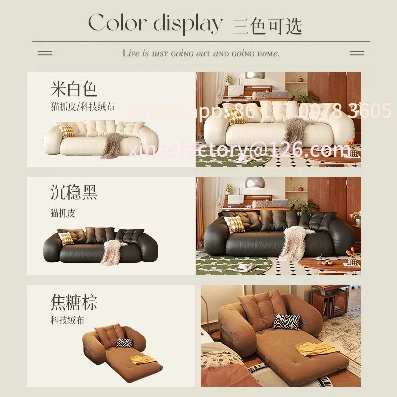 أريكة سرير كسولة قابلة للطي وقابلة للتخصيص، تاتامي، بيت بشري مزدوج الأغراض، غرفة معيشة، شقة صغيرة، أريكة وظيفة #4