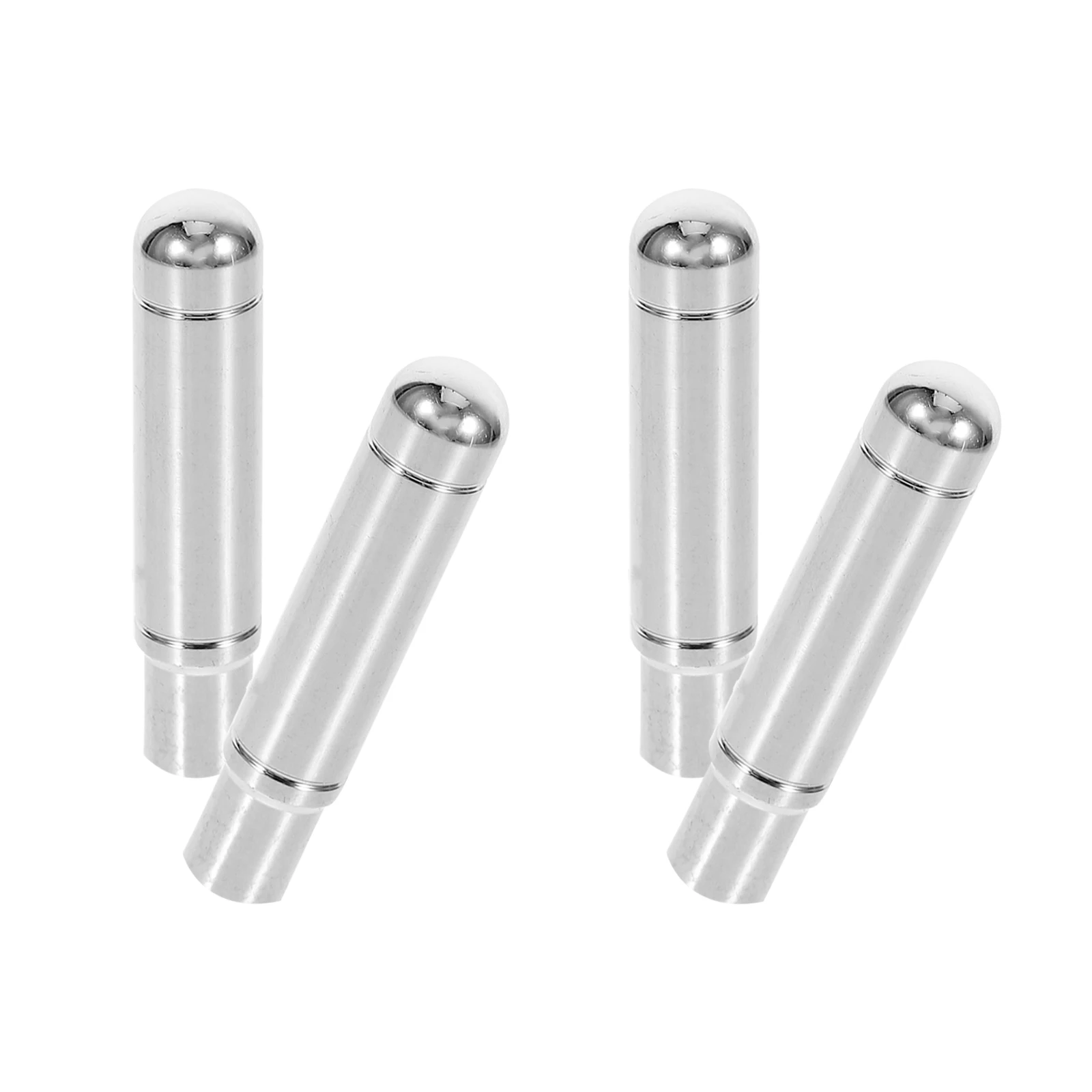 

4 Pcs Car Interior Accessories Door Lock Auto Knob inside Automatic Pull Pin Knobs Inner Silver Handle