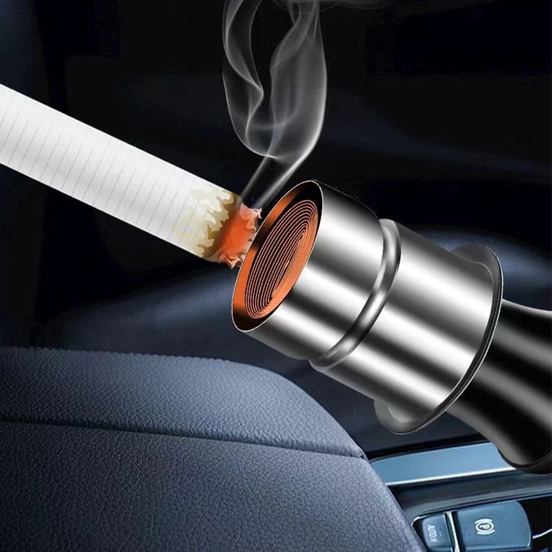 12V Metal Car Windproof Portable flameless Cigarette Lighter For Audi Sline Q3 Q5 Q2 A1 A3 A4 A5 A6 A7 TT S3 S4 S5 S6 SQ5 RS5