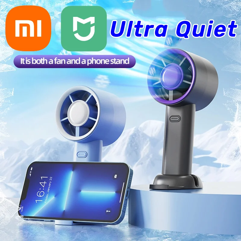 

Xiaomi Mini Handheld USB Быстрая зарядка Бесшумный высокоскоростной портативный вентилятор с воздушным охлаждением Долговечные уличные туристические офисные турбовентиляторы