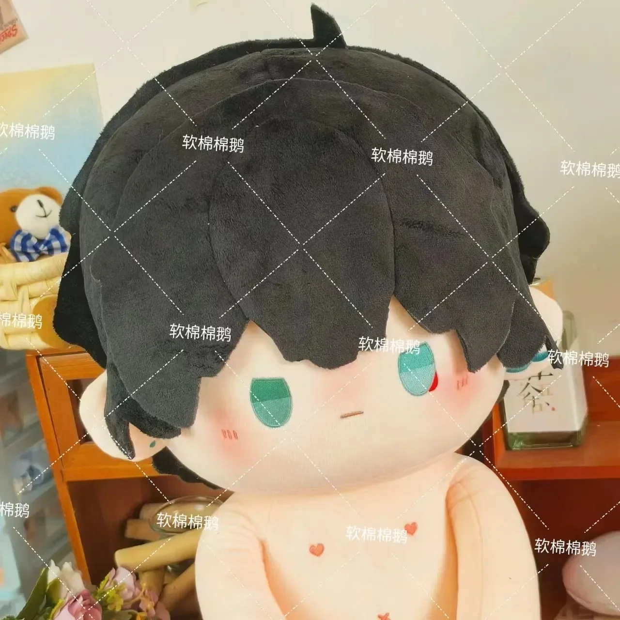 40CM Honkai: Star Rail Dan Heng Role Handsome Adorable Soft Plush Doll Body  Dress Up Stuffed  Sitting Posture Pillow Cushio