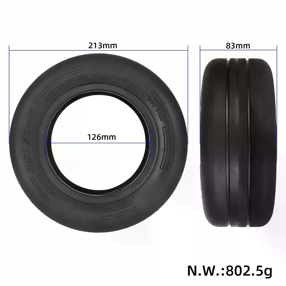 

Wide 80605 Tubeless Vacuum Tire for Ninebot Scooters GoKarts For Durable Rubber Tire for Various Road Conditions