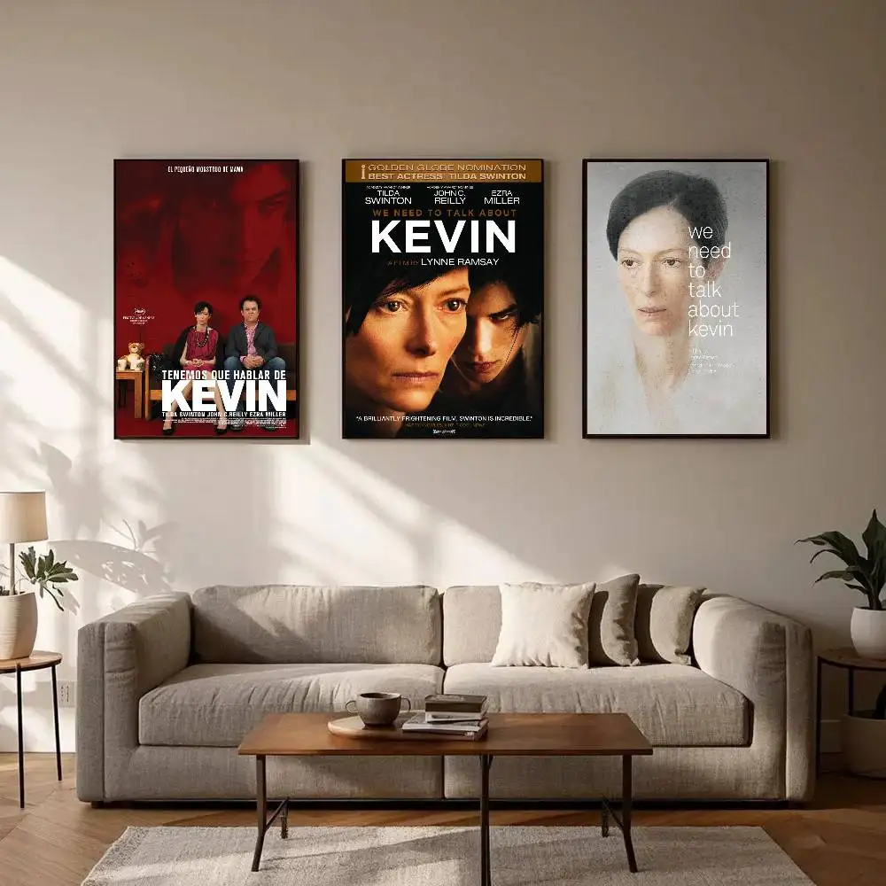 Movie We Need To Talk About Kevin Poster Art Sticky Wall Waterproof Home Living Room Bedroom Bar Aesthetic Decoration