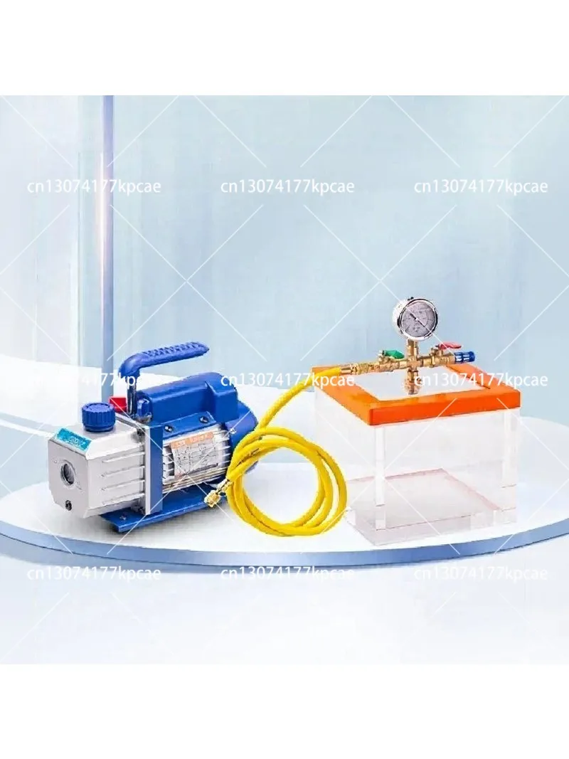 Acrylic vacuum box, negative pressure sealed container, industrial glue vacuum tank, laboratory defoaming and defoaming box