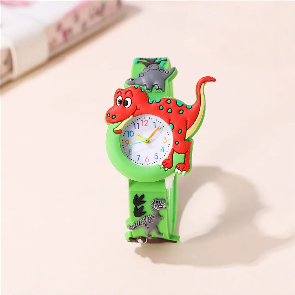 Creative 3D Dinosaurs Dial children‘s Watch For Girls Boys Kids Quartz Wristwatches