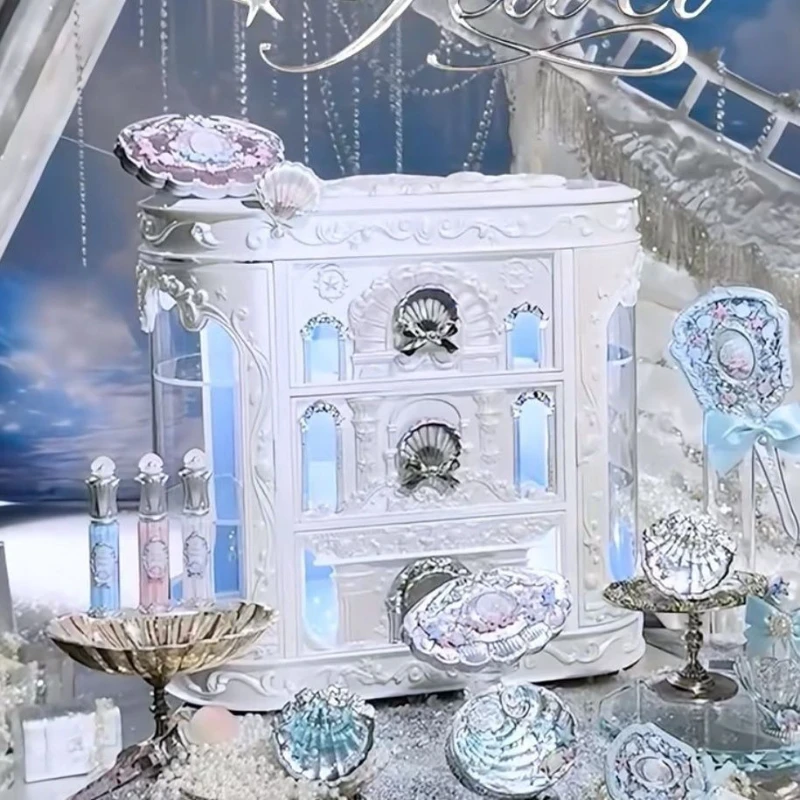Shell Pearl Gift Box Girl Heart Makeup Storage Gift