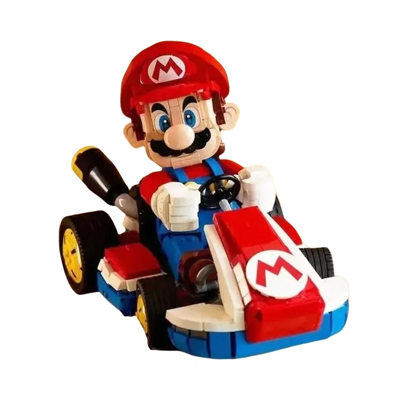 HEIßER SPIELZEUG 72037maliao Kart Modell Bausteine Klassische Spiele Racing Montage Bausteine Spielzeug Geburtstag Geschenke