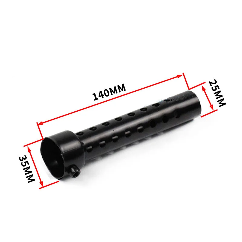 Universele Motorfiets 35Mm 42Mm 45Mm 48Mm 60Mm Db Killer Uitlaat Uitlaat Insert Baffle Db Killer Demper Roestvrij Staal