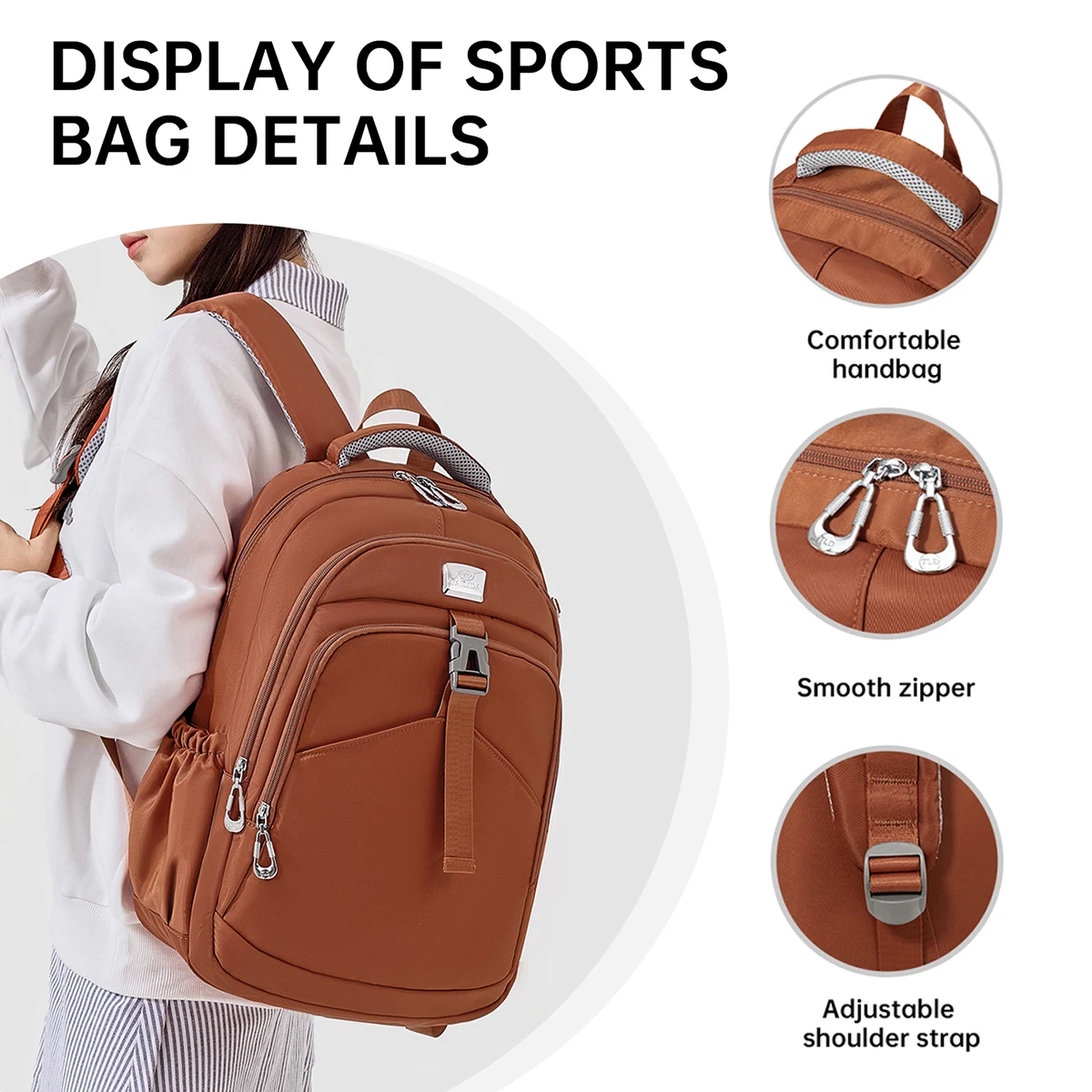 

Школьный рюкзак для девочек 2026 года, для учениц средней и старшей школы, большой вместимости, женский, облегченный, с защитой позвоночника