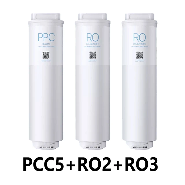 Depuratore d'acqua istantaneo Xiaomi originale filtro Q800 filtro composito di filtrazione a sei stadi/elemento filtrante ad osmosi inversa da 800G