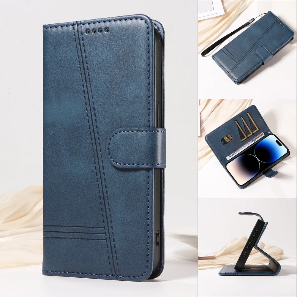 Magnetische Flip-Lederhülle für Xiaomi Redmi 15 15C 14C 13 13C 12 A5 4G 5G Poco C85 169 171 173 Premium Brieftasche mit Kartenfach – Detail 8