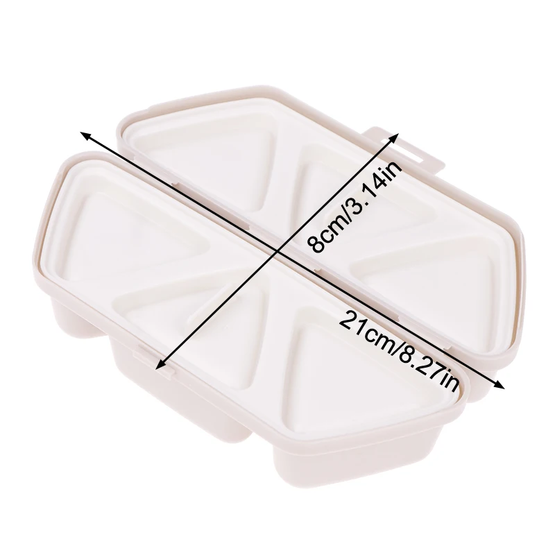 Trilater Form For Rice Sushi Mould Sushi Bento Box Folding Portable Originality Kitchen Supply Party For Kids Making Kit