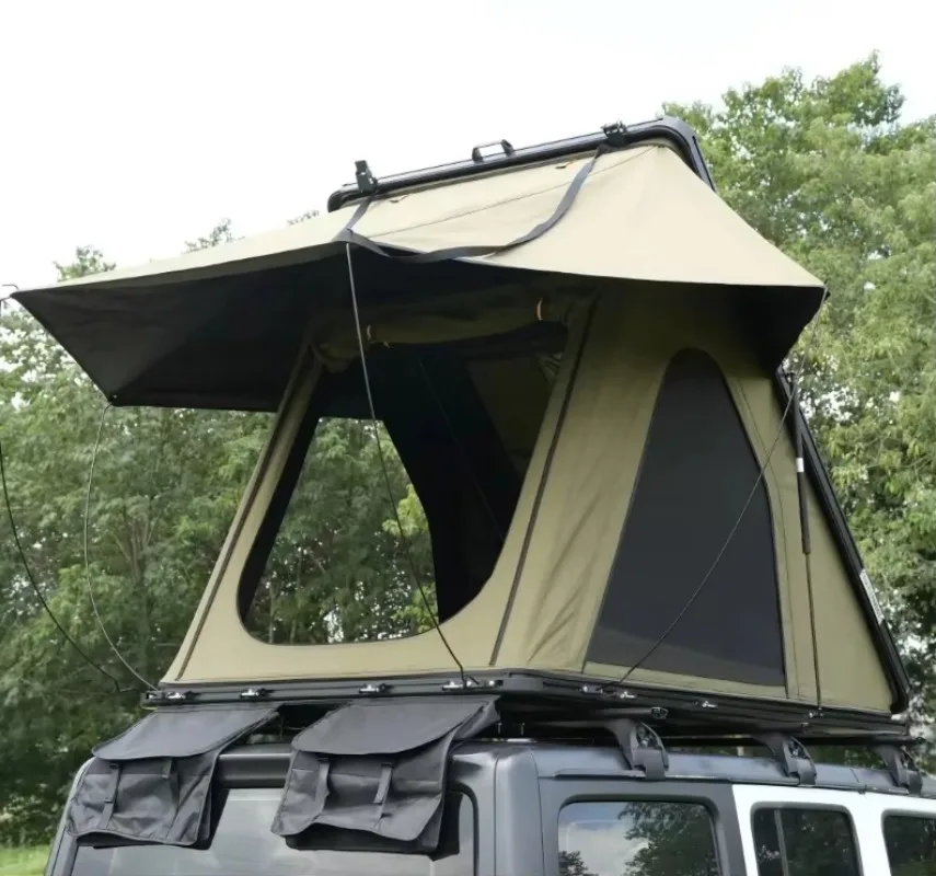 

Factory-Priced Lightweight Hard Shell Aluminum Rooftop Tent for Cars High Quality Rooftop Tents Outdoor Camping Use