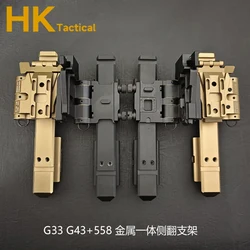 CNC Metal Flip Mount Riser System Side Flip Mount Set 0.41