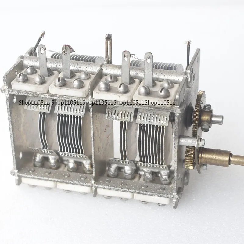 2 * 17PF-140PF 2 * 20PF-390P Quad belt reduction gear variable adjustable capacitor single