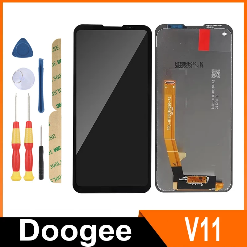 For DOOGEE V10 V11 Note 56 Note 56X Pro Note 56X Note 58 Note 58 Pro Note 59 Note 59 Pro Note 59 Pro+/ LCD Display+Touch Screen
