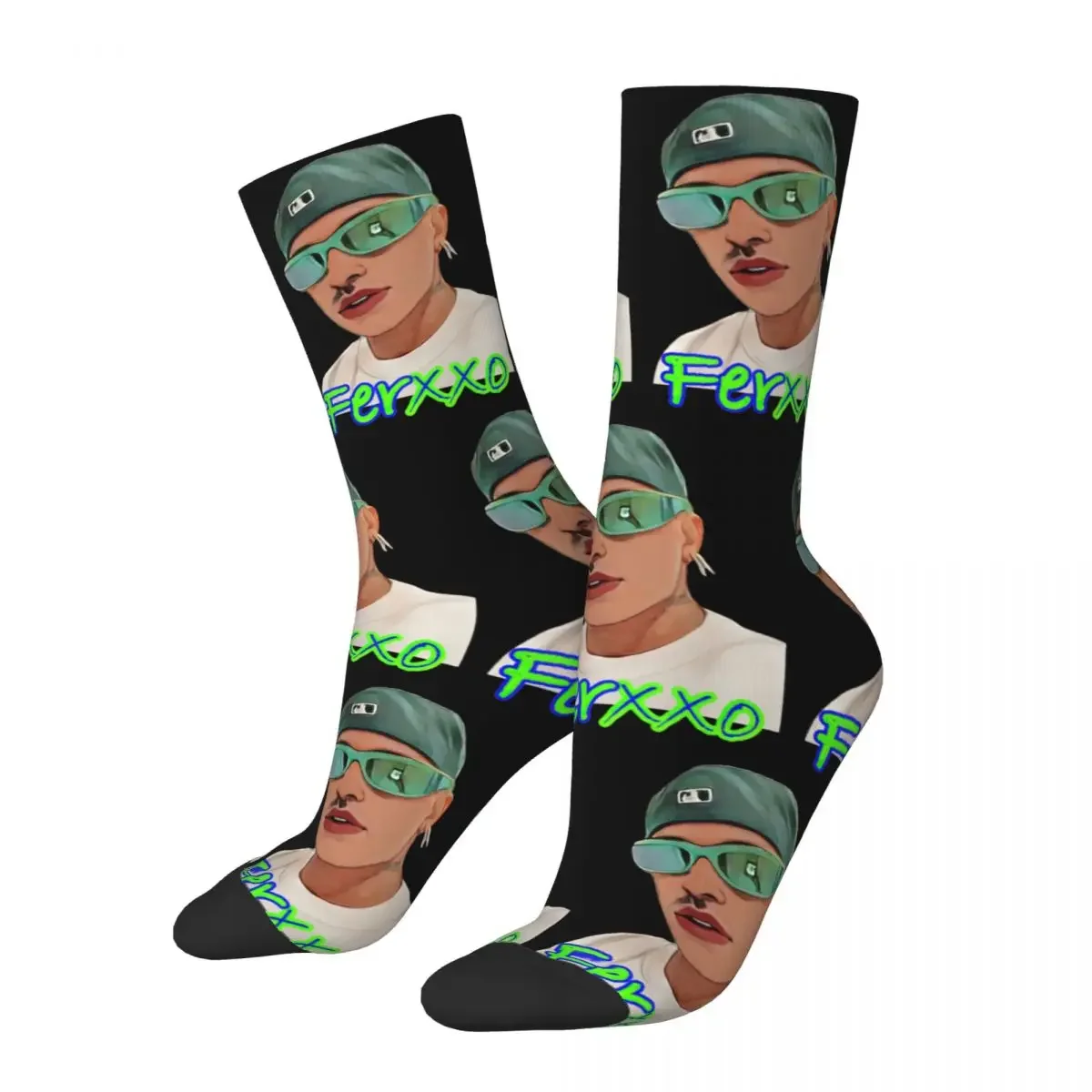 

Fashion Men's Women's Ferxxo Feid Dress Socks Merch Warm Socks Comfortable Best Gifts