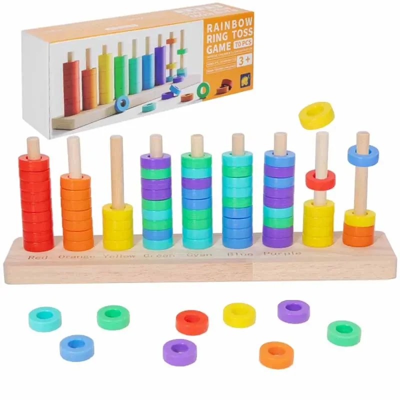 Montessori Board Game Color Sorting Logic Thinking Challenge Intellectual Clearance Interaction Education Toys