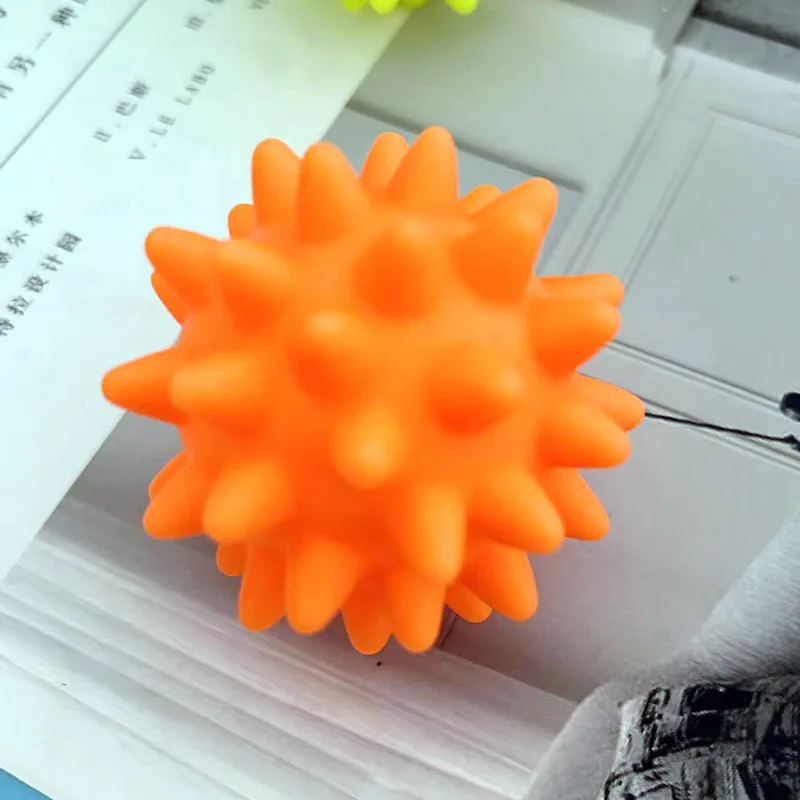 Pet Toy Dog Voice Stream Planet Cat Dog Boredom Relief Toy Thorn Ball Teething Dog Ball Training