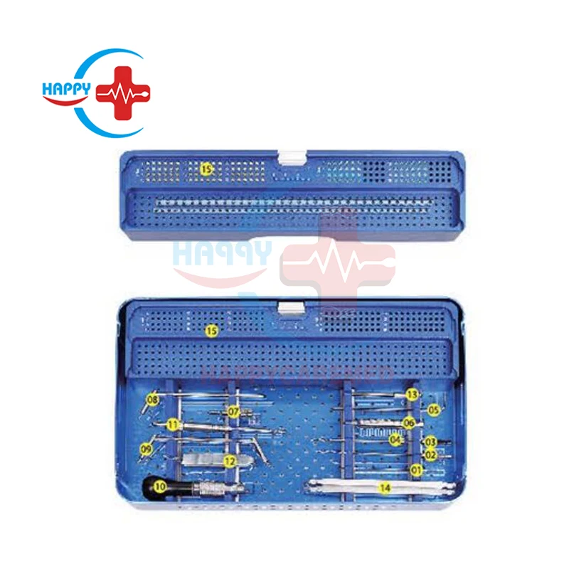 HC-T038AVET Animal locking plate set clavicle locking plate veterinary locking plate