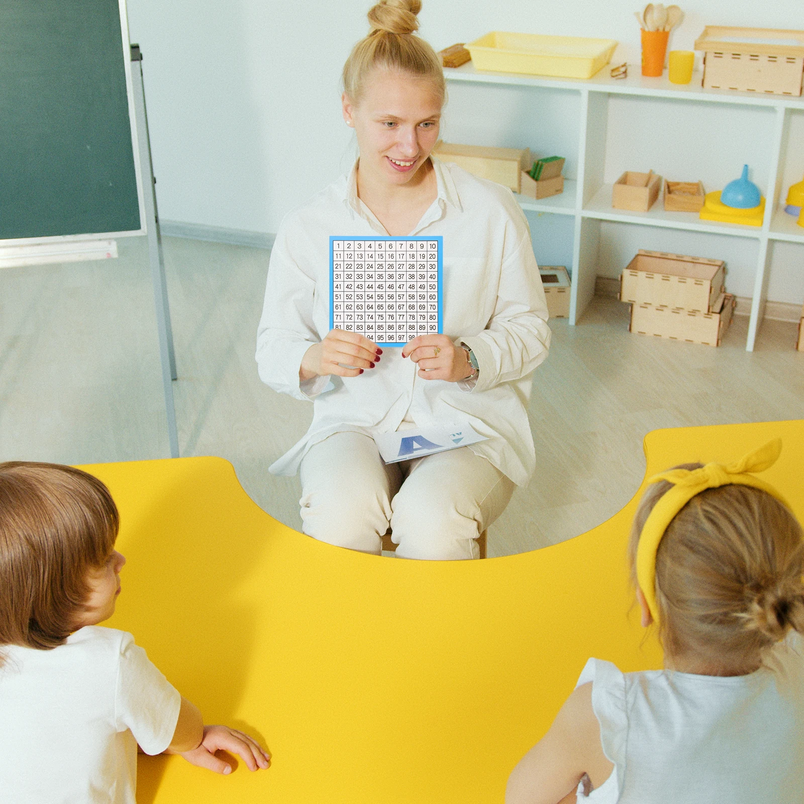 

10 Sheets 1-100 Number Chart Hundreds Chart for Kids Math Education Counting Writing Practice Classroom Learning Math Teaching