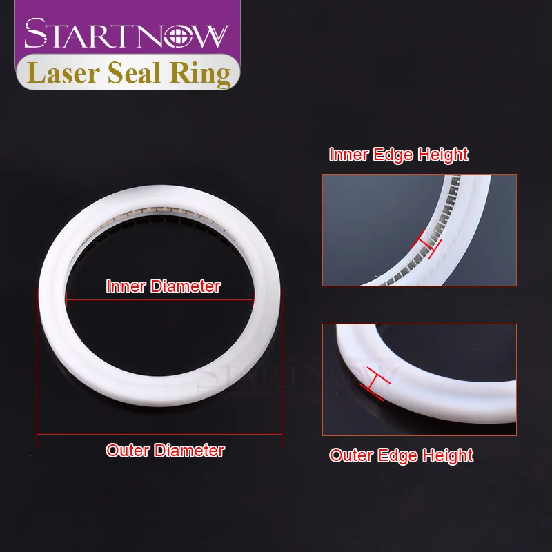 Startnow Sealing Ringer For QiLin WSX HANWEI CQWY Cutting Machine 18x2 20x3 Protective Lens Laser Welding Seal Ring