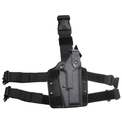 Hunting Right Hand Drop Leg Holster Tactical Thigh Waist Belt Holster for G 17 gen1-4