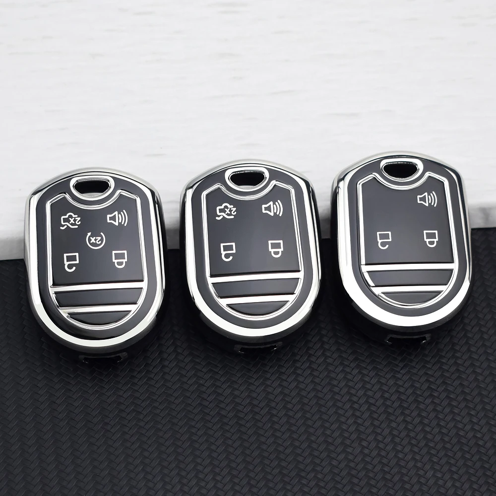 

3/4/5 Buttons Soft TPU Key Fob Cover For Ford Escape Edge Explorer Ranger Mustang Expedition Taurus Mazda Tribute Key Chains