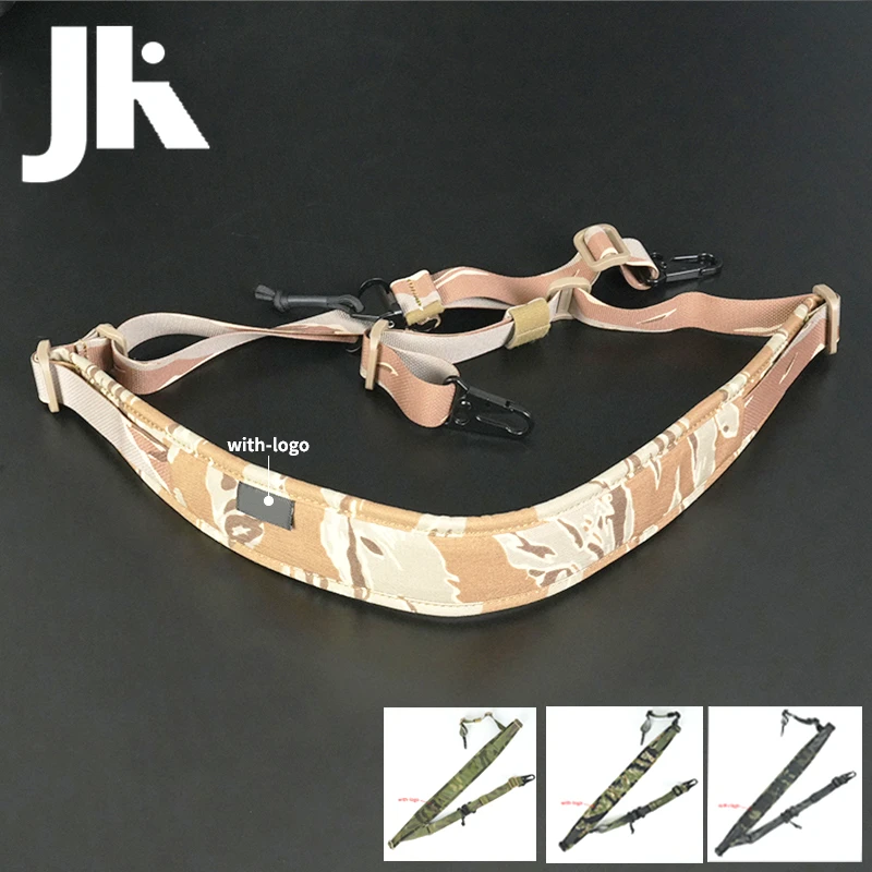 New Tactical Double Point Sling Straps 500D Nylon Material Adjustable 100-135CM Shoulder Strap For Airsoft Hunting Accessories