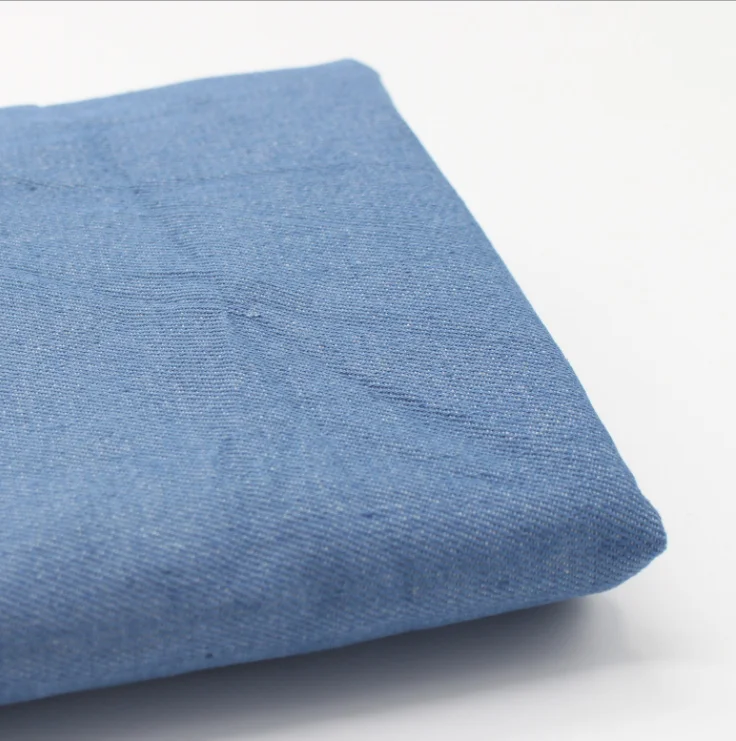 mylb High denim fabric quality thin cotton denim fabric for jeans ,dress and denim cap 50*145cm/piece image 2