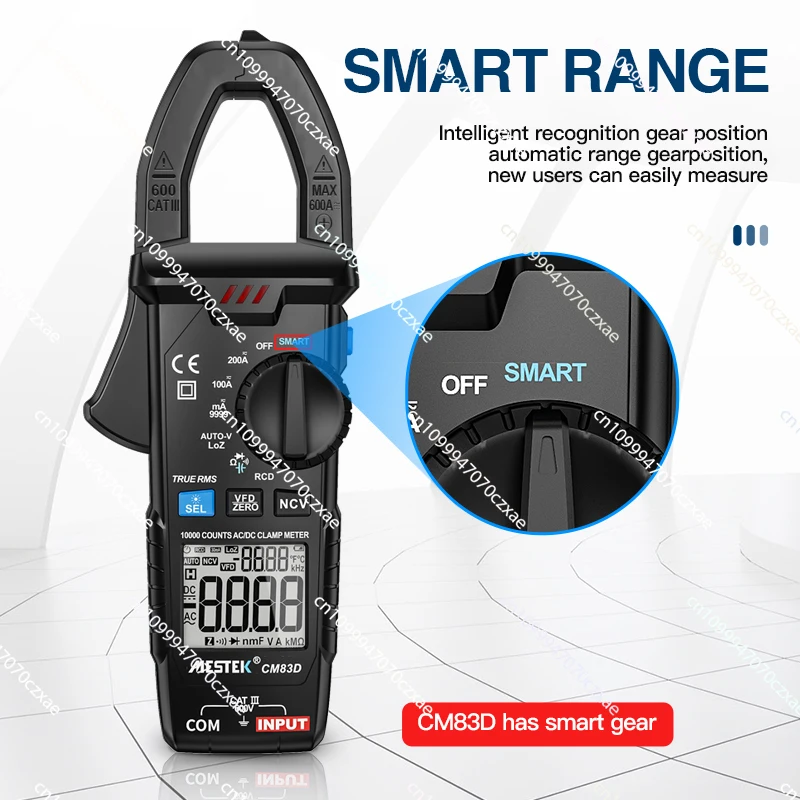 

Professional 200A DC/AC Clamp Meter 600V DC/AC Voltage Clamp Meter with Resistance Measurement Digital Auto Repair Tool