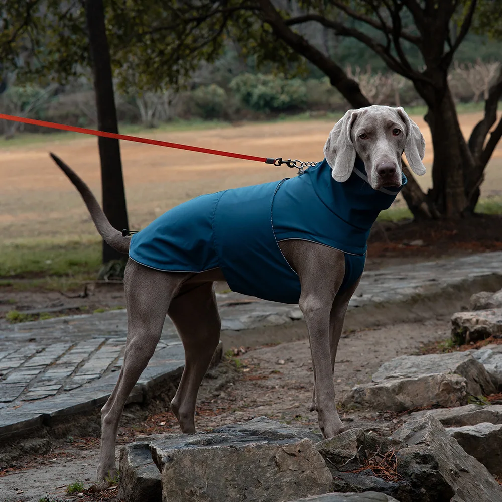 

Waterproof small Large Dog Raincoat Medium big Dog Clothes Breathable Rain coat Jacket dogs poncho Clothing Vest Dog Rain coat