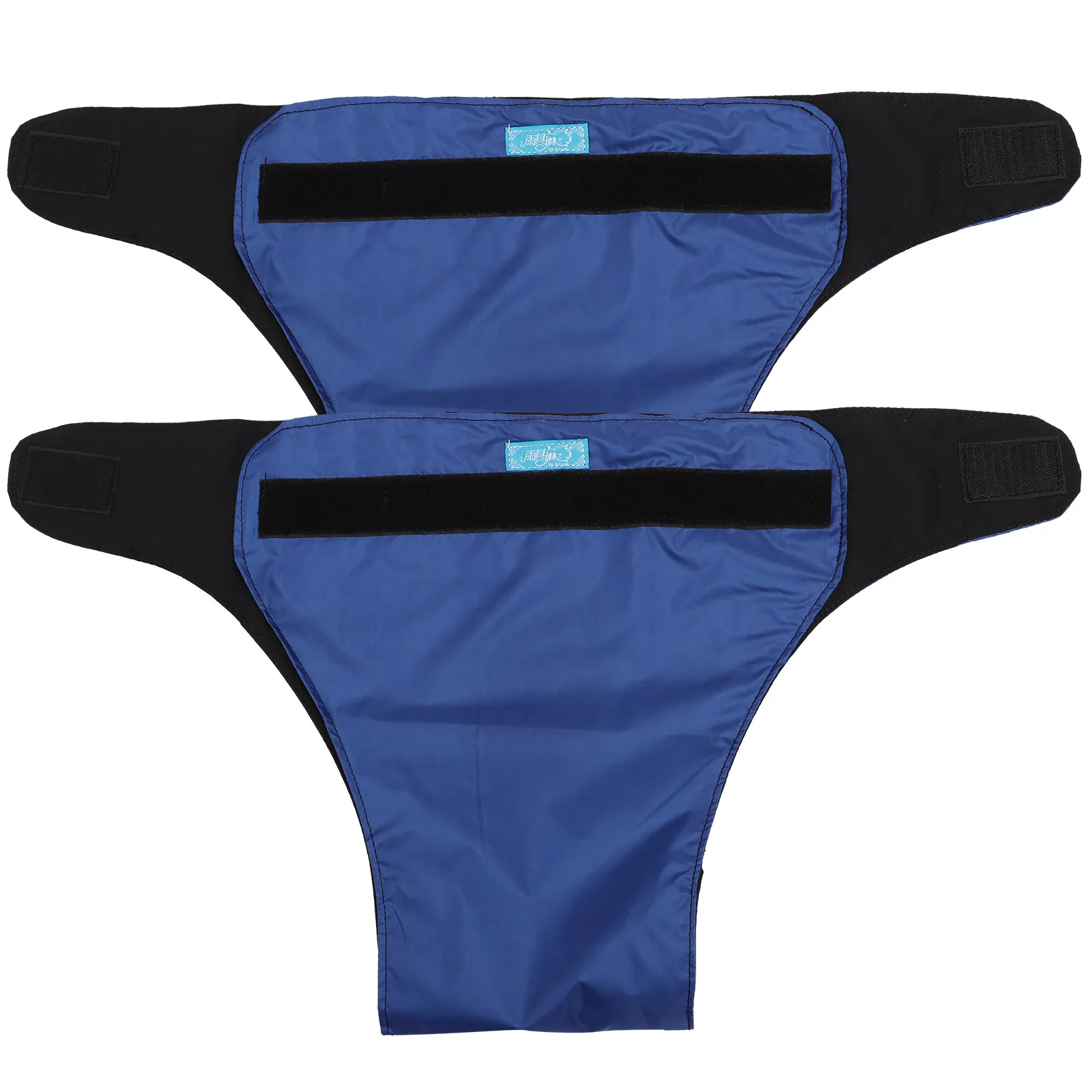 2Pcs Reusable Waterproof Adults Cloth Diapers Flexible Absorbent Leak-Proof Sanitary Panties for Bedding Wheelchair Protection