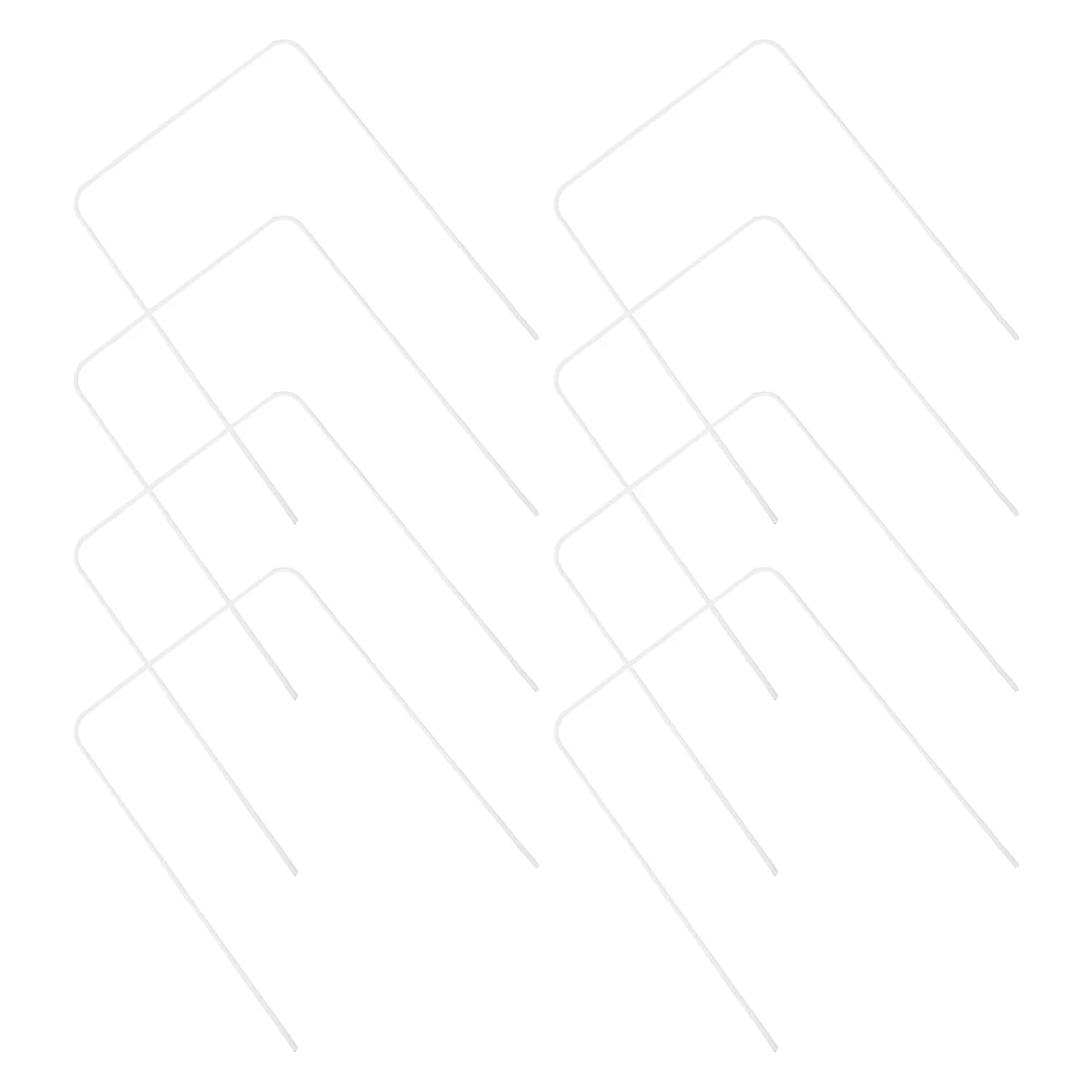 

8Pcs Croquet Metal Hoops Wickets Replacement Set Durable Lawn Game Accessories Outdoor Play Croquet Stick