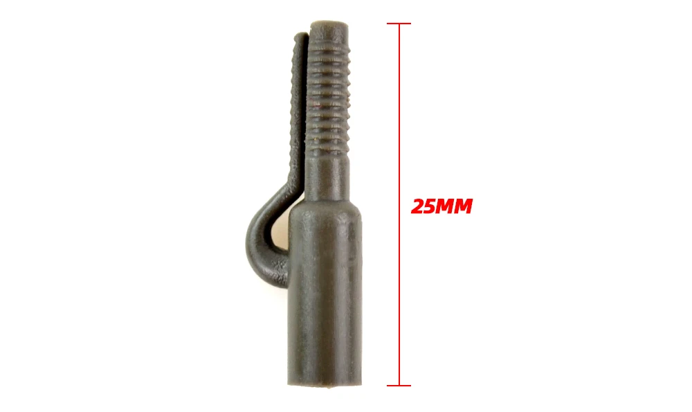 20 Stück Karpfenangeln Sicherheitsblei-Clips Schnellwechsel-Snap-Clips für Karpfenangeln Rigs AG032 – Detail 10
