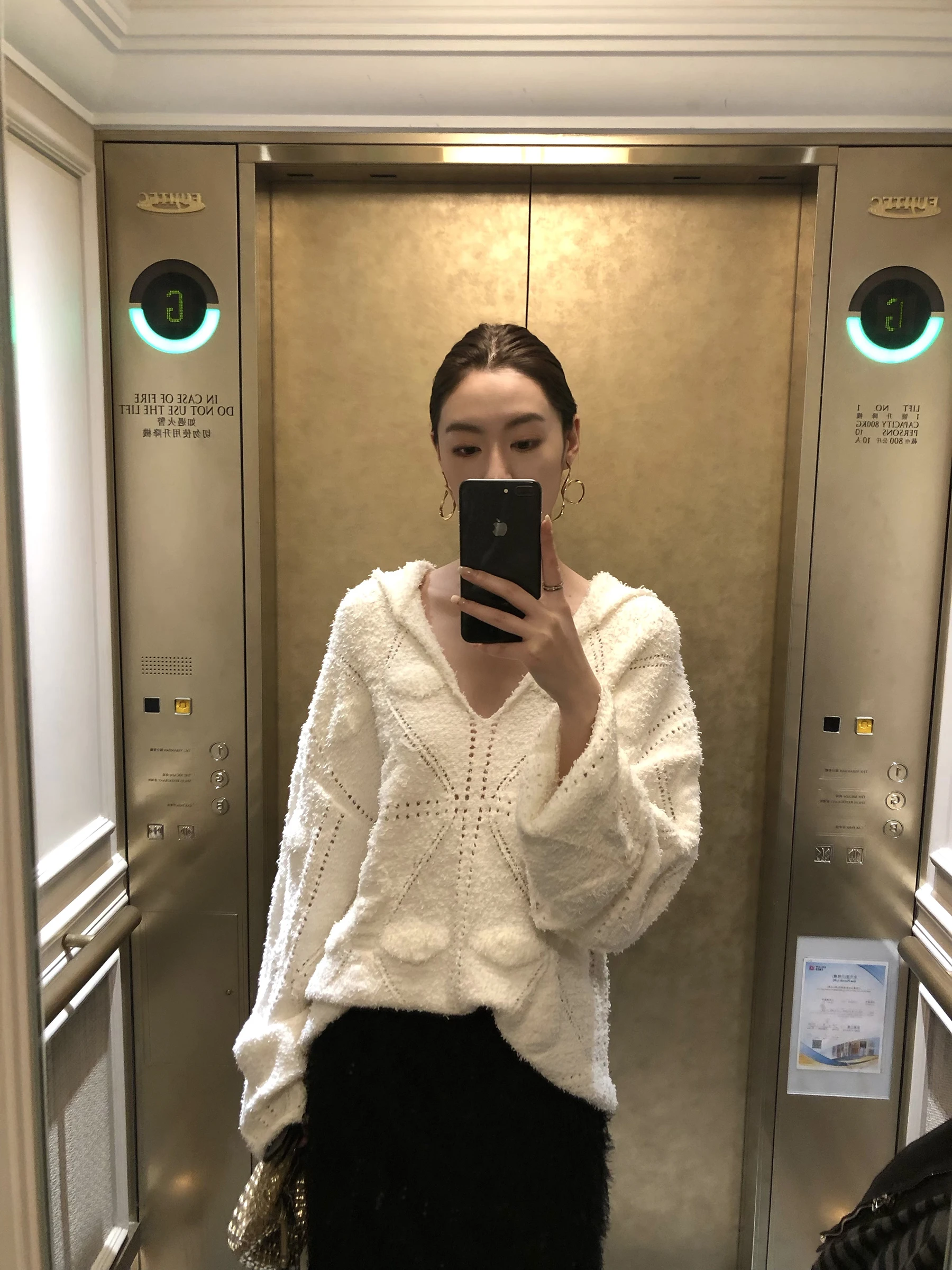 

Официальный женский свободный вязаный свитер Gakee с ажурным узором, новинка весеннего сезона, повседневный, комфортный, из смесового полиэстера, с длинными рукавами