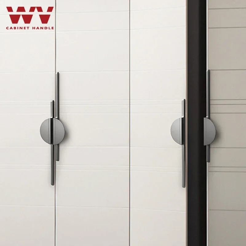 

YM 1pcs Dressers Gold Round Cabinet Door Brass Handles Drawer Pull Knob 288mm Kitchen Closet Cupboard Furniture Handles Hardware