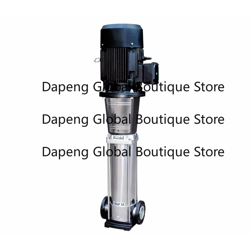 18.5KW Large Flow Stainless Steel Vertical Multi Stage Centrifugal Boost Pump Industrial Liquid Circulation Equipment